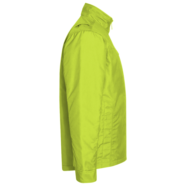 Core 365 Men's Techno Lite Three-Layer Knit Tech-Shell, Safety Yellow, Right Sleeve view