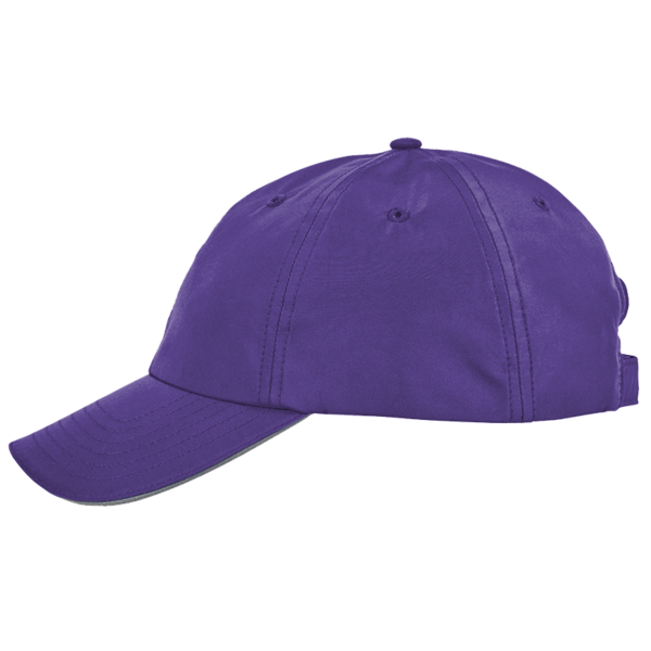 Core 365 Pitch Performance Cap, Campus Purple, Left Side view