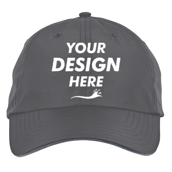 Core 365 Pitch Performance Cap, Carbon, Front view, Mockup