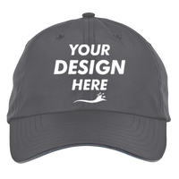Core 365 Pitch Performance Cap, Carbon, Front view, Mockup