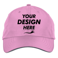 Core 365 Pitch Performance Cap, Charity Pink, Front view, Mockup