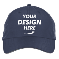 Core 365 Pitch Performance Cap, Classic Navy, Front view, Mockup