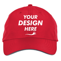 Core 365 Pitch Performance Cap, Classic Red, Front view, Mockup