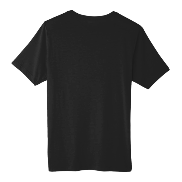 Core 365 Unisex Fusion ChromaSoft™ Performance T-Shirt, Black, Back view