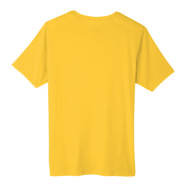 Core 365 Unisex Fusion ChromaSoft™ Performance T-Shirt, Campus Gold, Back view