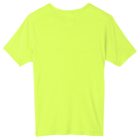Core 365 Unisex Tall Fusion ChromaSoft™ Performance T-Shirt, Safety Yellow, Back view