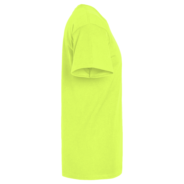 Core 365 Unisex Tall Fusion ChromaSoft™ Performance T-Shirt, Safety Yellow, Right Sleeve view