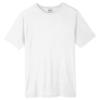 Core 365 Unisex Tall Fusion ChromaSoft™ Performance T-Shirt, White, Front view