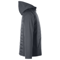 Core 365 Unisex Techno Lite Hybrid Hooded Jacket, Carbon, Right Sleeve view