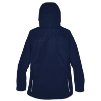 Core 365 Women's 3-in-1 Jacket with Fleece Liner, Classic Navy, Back view