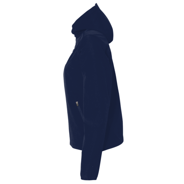 Core 365 Women's 3-in-1 Jacket with Fleece Liner, Classic Navy, Left Sleeve view
