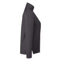 Core 365 Women's Fusion ChromaSoft™ Pique Quarter-Zip Pullover, Carbon, Right Sleeve view