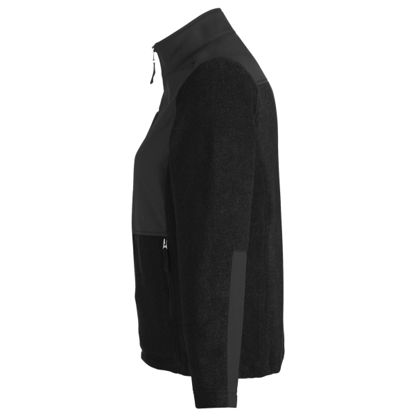 Core 365 Women's Journey Summit Hybrid Full-Zip, Black / Black, Left Sleeve view