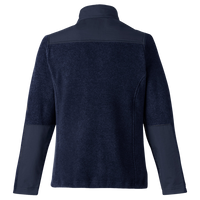 Core 365 Women's Journey Summit Hybrid Full-Zip, Classic Navy / Classic Navy, Back view
