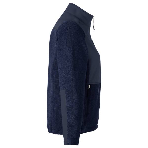 Core 365 Women's Journey Summit Hybrid Full-Zip, Classic Navy / Classic Navy, Right Sleeve view