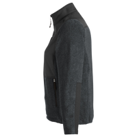 Core 365 Women's Journey Summit Hybrid Full-Zip, Heather Charcoal / Black, Left Sleeve view
