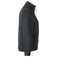 Core 365 Women's Journey Summit Hybrid Full-Zip, Heather Charcoal / Black, Right Sleeve view