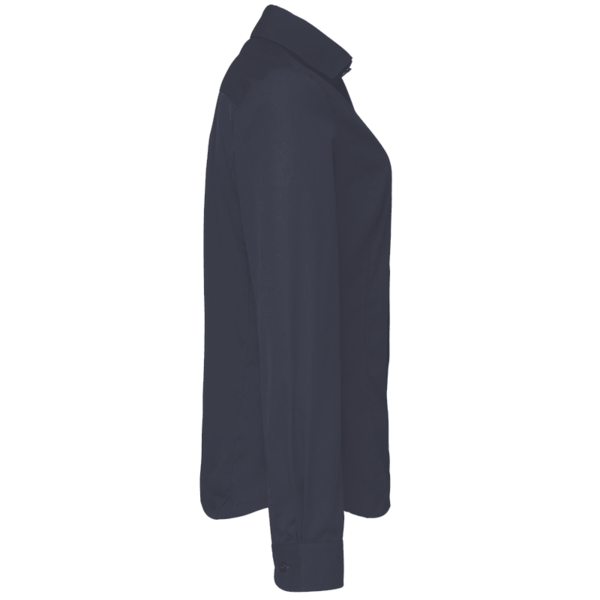 Core 365 Women's Operate Twill Shirt, Carbon, Right Sleeve view