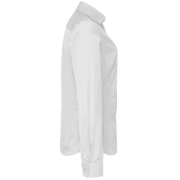 Core 365 Women's Operate Twill Shirt, White, Right Sleeve view