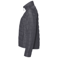 Core 365 Women's Prevail Packable Puffer Jacket, Carbon, Left Sleeve view