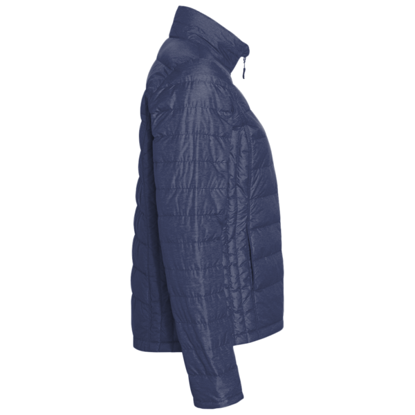Core 365 Women's Prevail Packable Puffer Jacket, Classic Navy, Right Sleeve view