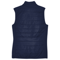 Core 365 Women's Prevail Packable Puffer Vest, Classic Navy, Back view