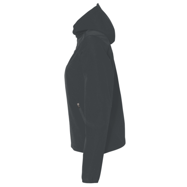 Core 365 Women's Profile Fleece-Lined All-Season Jacket, Carbon, Left Sleeve view