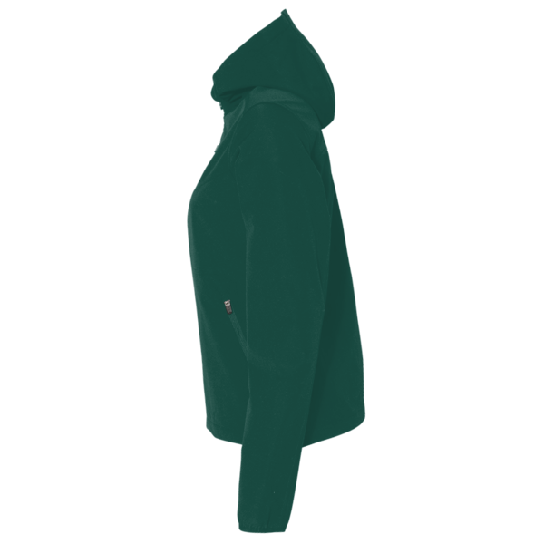 Core 365 Women's Profile Fleece-Lined All-Season Jacket, Forest, Left Sleeve view