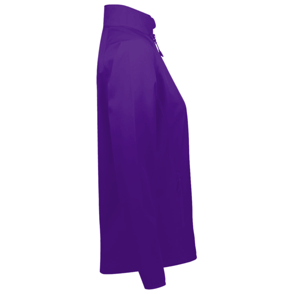 Core 365 Women's Techno Lite Motivate Unlined Lightweight Jacket, Campus Purple, Right Sleeve view