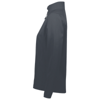 Core 365 Women's Techno Lite Motivate Unlined Lightweight Jacket, Carbon, Left Sleeve view