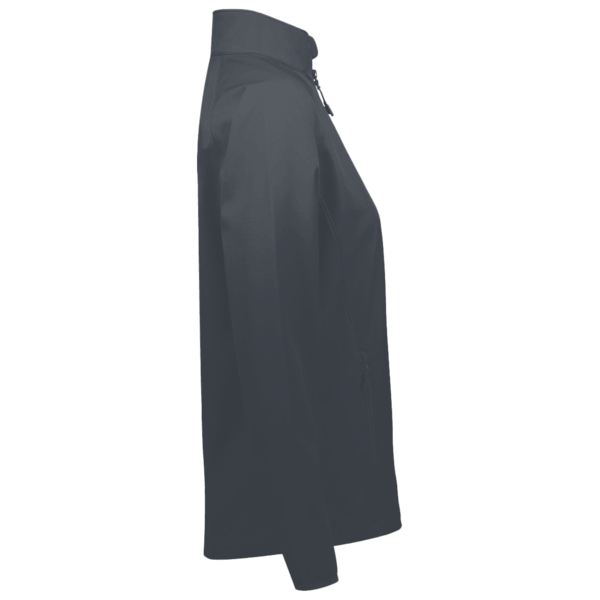 Core 365 Women's Techno Lite Motivate Unlined Lightweight Jacket, Carbon, Right Sleeve view