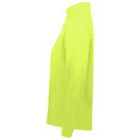 Core 365 Women's Techno Lite Motivate Unlined Lightweight Jacket, Safety Yellow, Left Sleeve view