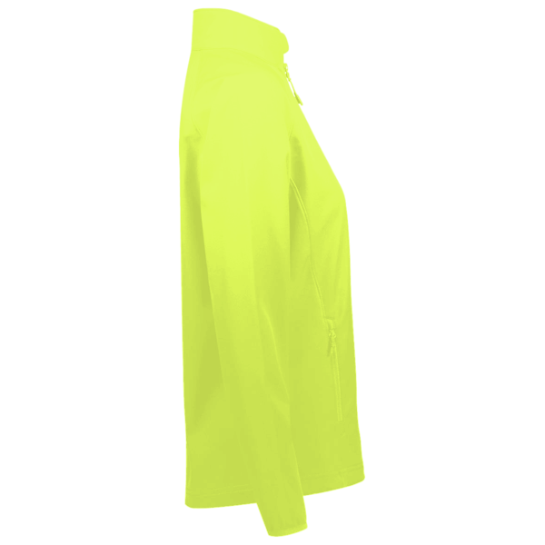 Core 365 Women's Techno Lite Motivate Unlined Lightweight Jacket, Safety Yellow, Right Sleeve view