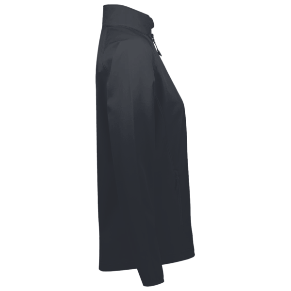 Core 365 Women's Techno Lite Three-Layer Knit Tech-Shell, Black, Right Sleeve view