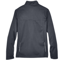Core 365 Women's Techno Lite Three-Layer Knit Tech-Shell, Carbon, Back view