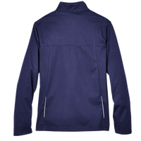 Core 365 Women's Techno Lite Three-Layer Knit Tech-Shell, Classic Navy, Back view