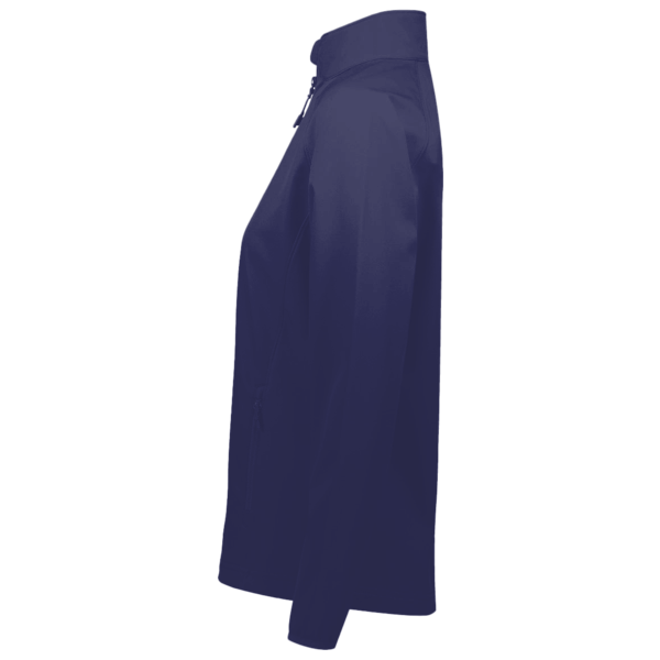 Core 365 Women's Techno Lite Three-Layer Knit Tech-Shell, Classic Navy, Left Sleeve view