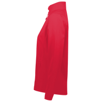 Core 365 Women's Techno Lite Three-Layer Knit Tech-Shell, Classic Red, Left Sleeve view