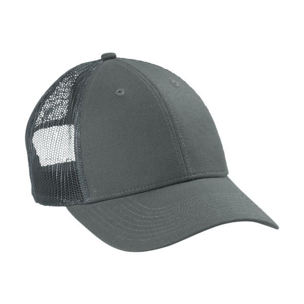 CornerStone Canvas Mesh Back Cap, Charcoal, Right Side view