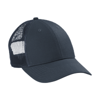 CornerStone Canvas Mesh Back Cap, Navy Blue, Right Side view
