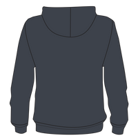 CornerStone Duck Cloth Hooded Work Jacket, Charcoal, Back view