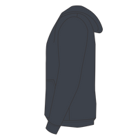 CornerStone Duck Cloth Hooded Work Jacket, Charcoal, Left Sleeve (Long) view