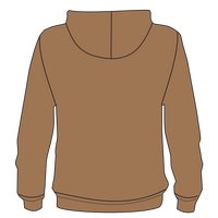 CornerStone Duck Cloth Hooded Work Jacket, Duck Brown, Back view