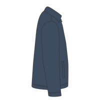 CornerStone Duck Cloth Work Jacket, Navy / Black, Right side view