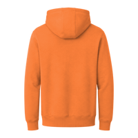 CornerStone Tough Fleece Pullover Hoodie, Bright Orange, Back view