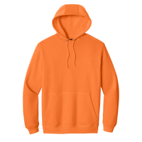 CornerStone Tough Fleece Pullover Hoodie, Bright Orange, Front view