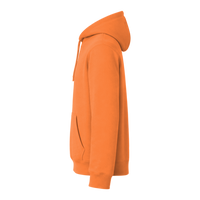 CornerStone Tough Fleece Pullover Hoodie, Bright Orange, Left Sleeve view