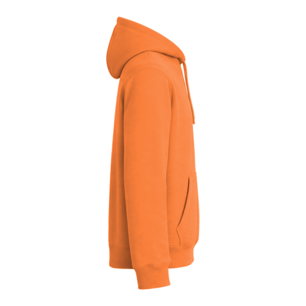 CornerStone Tough Fleece Pullover Hoodie, Bright Orange, Right Sleeve view