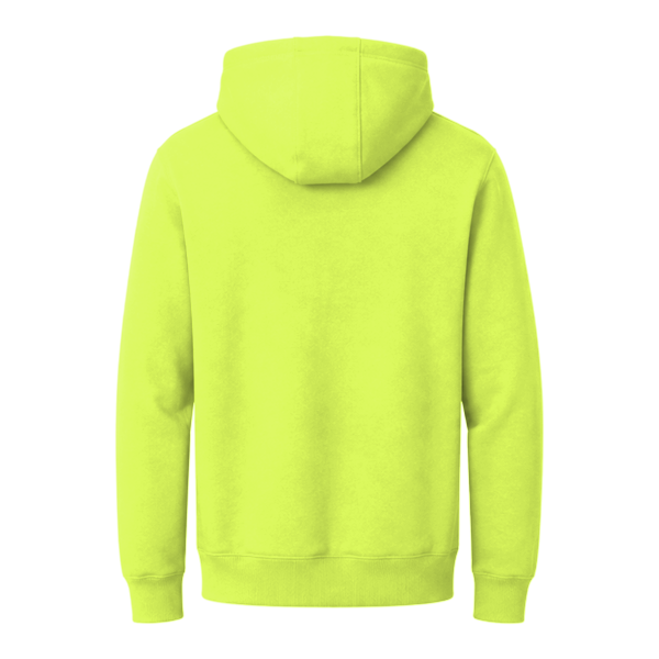 CornerStone Tough Fleece Pullover Hoodie, Bright Yellow, Back view