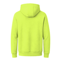 CornerStone Tough Fleece Pullover Hoodie, Bright Yellow, Back view